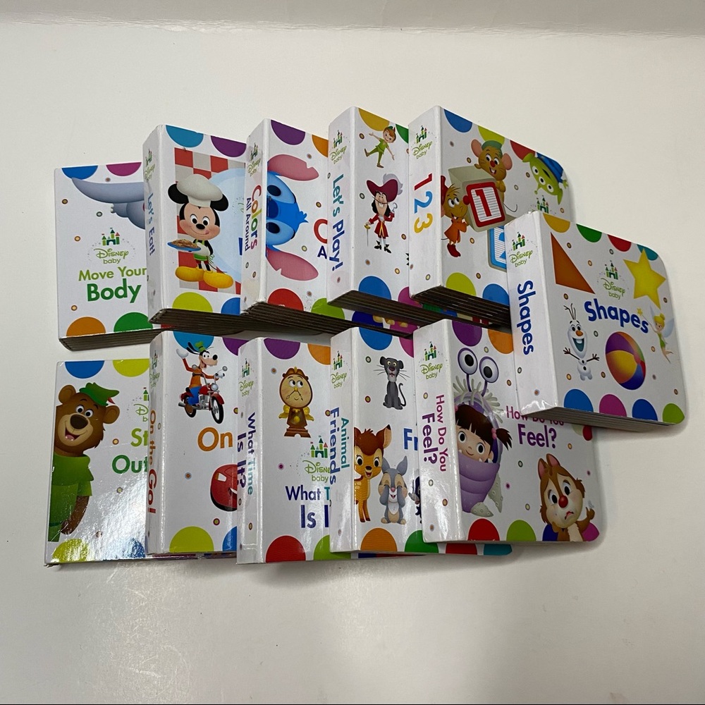 Disney baby books set of 11